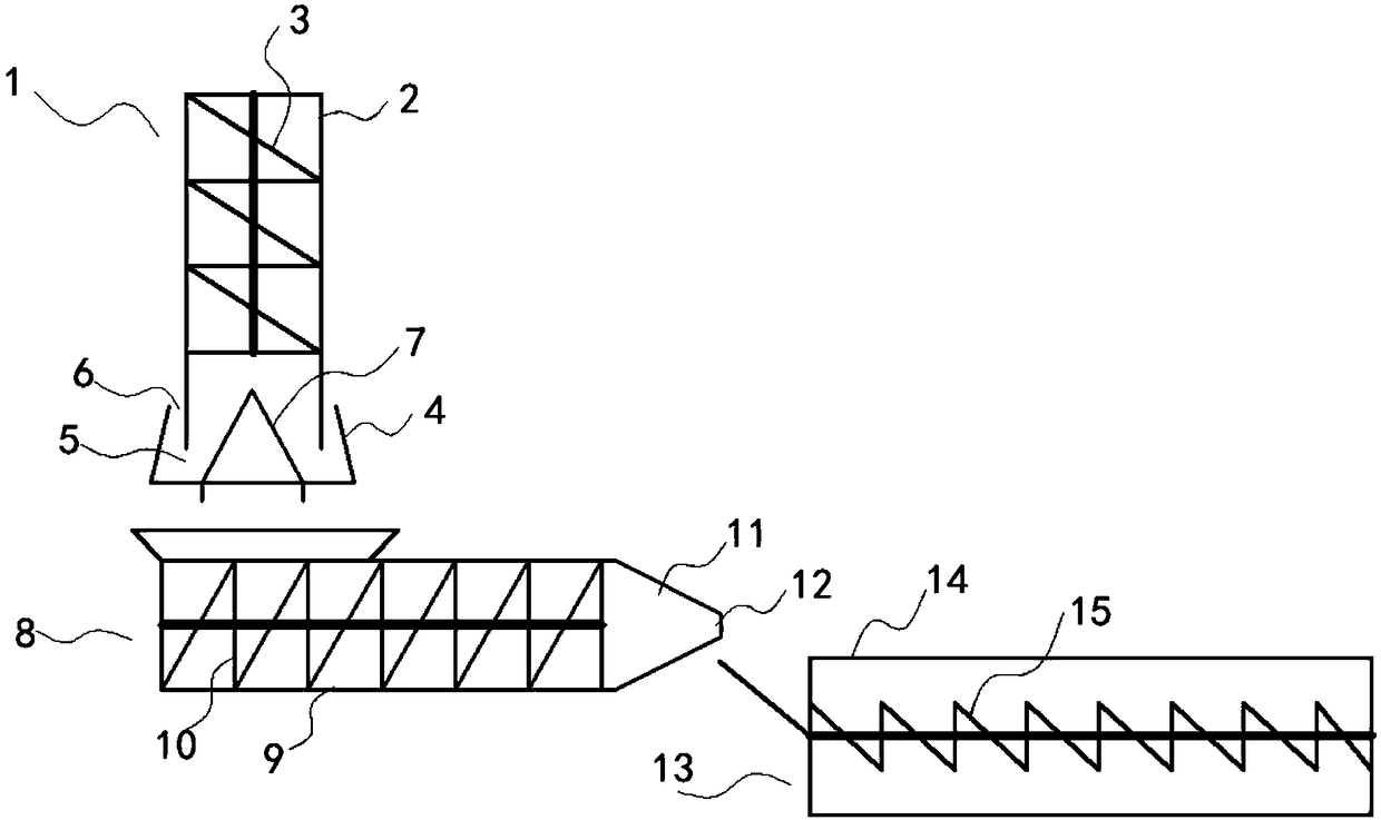 Biological fertilizer drying system