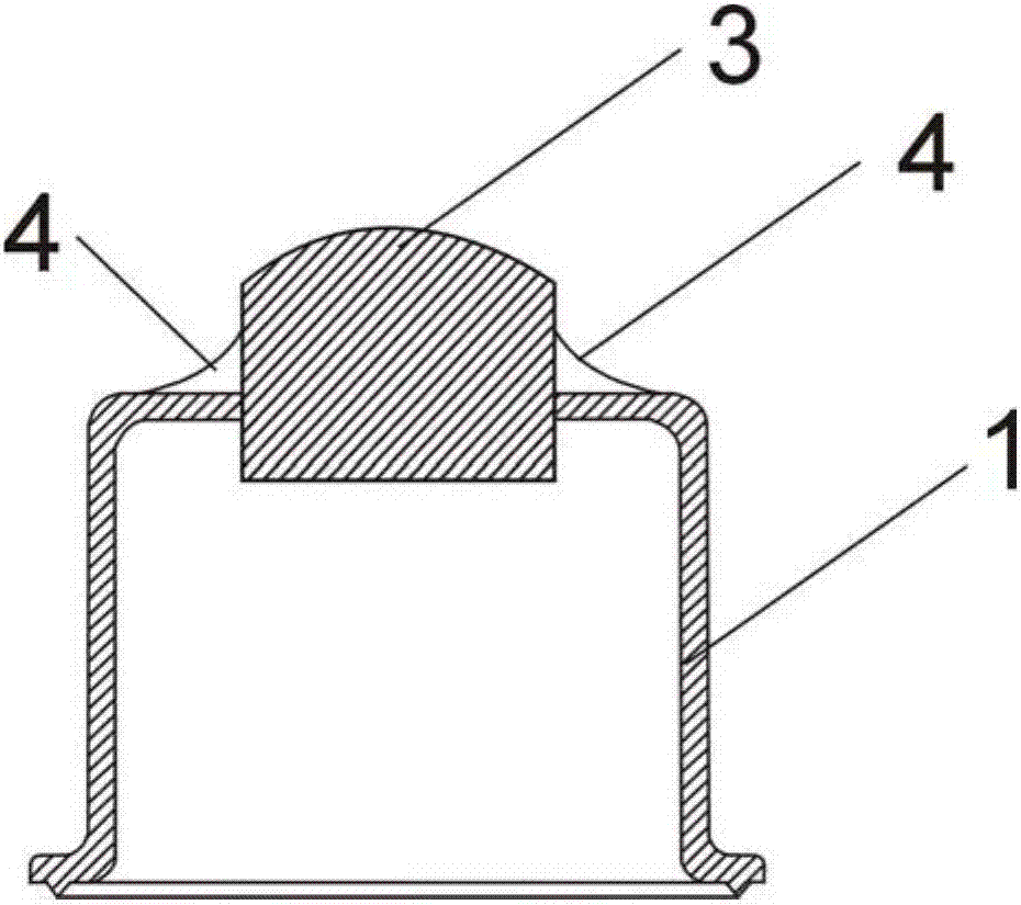 Preparation method of pipe cap used for 5G communication high-speed laser TO packaging