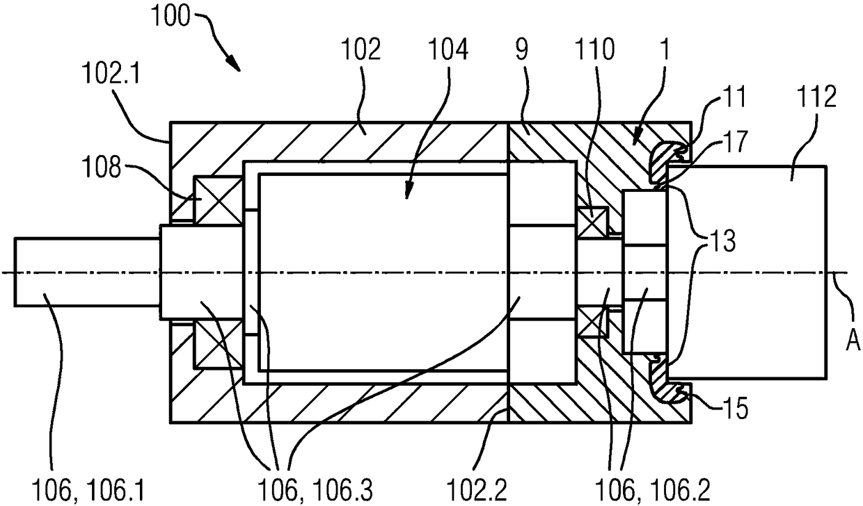 Machine component of an electric machine and method for its manufacture