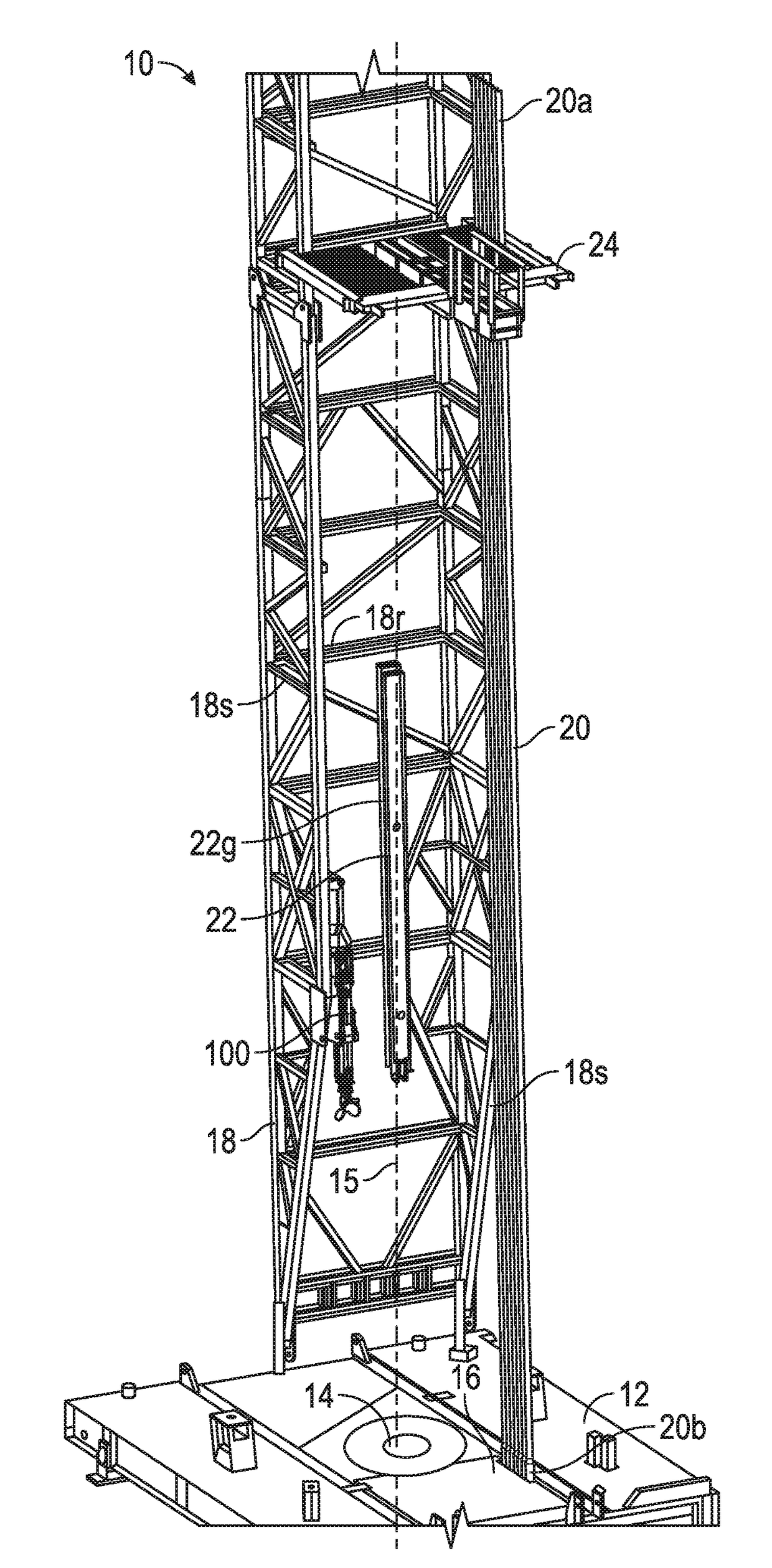 Pipe stand transfer system