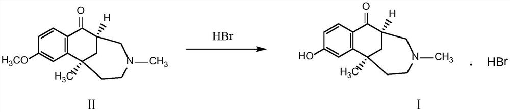 Etazocine hydrobromide bulk drug impurity and preparation method thereof