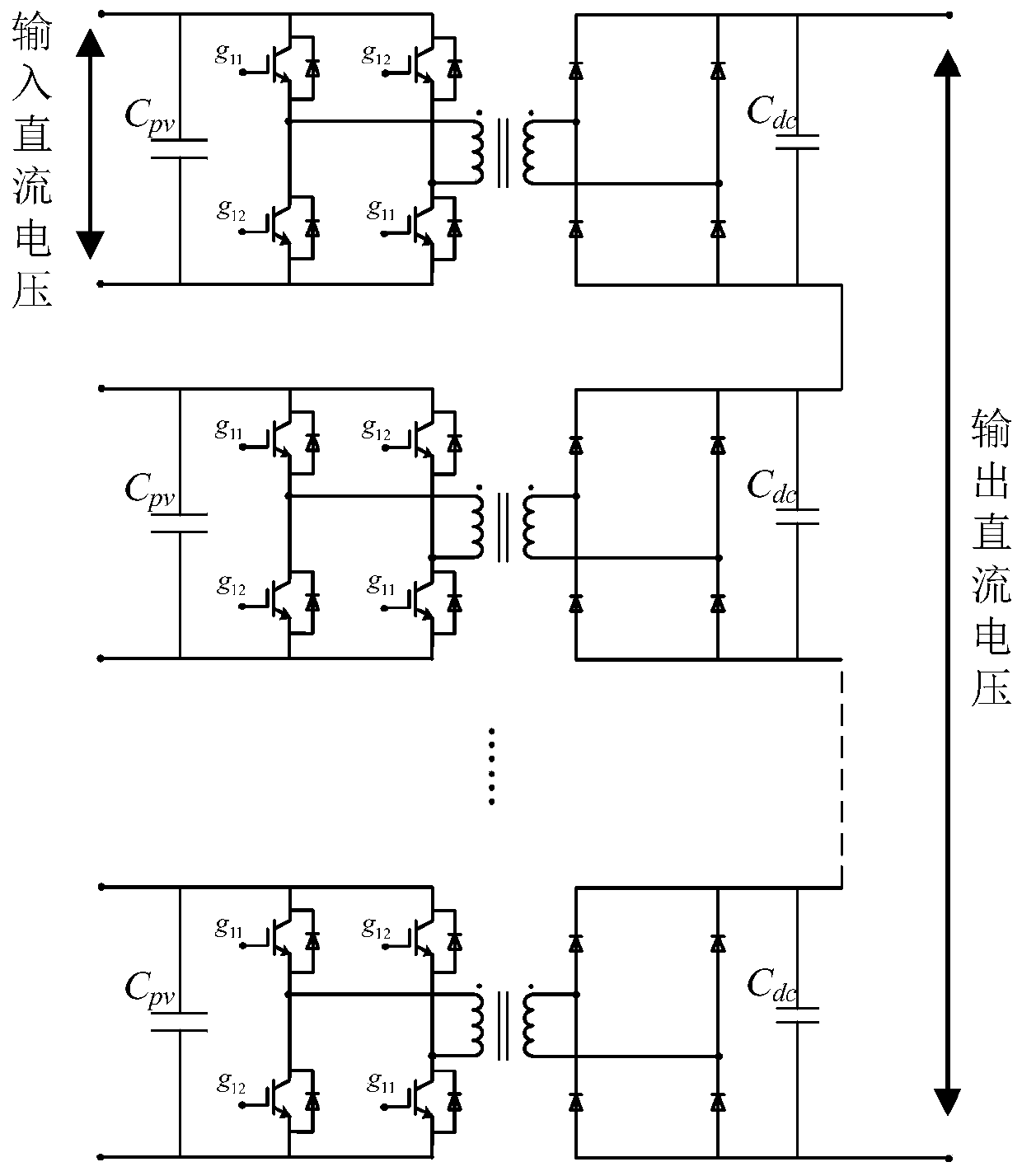 Impedance measurement islanding detection method for DC power system with multiple photovoltaic power sources connected to the grid