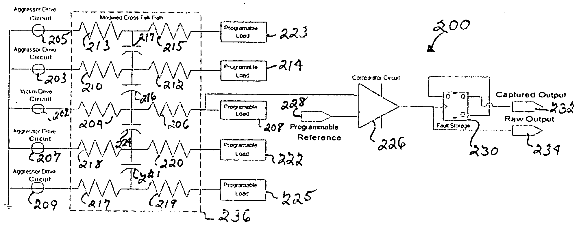 System and method for signal integrity testing of electronic circuits