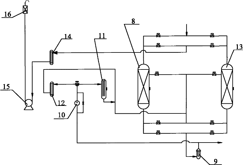 Byproduct hydrogen purification recovery system and method in chlorine industry