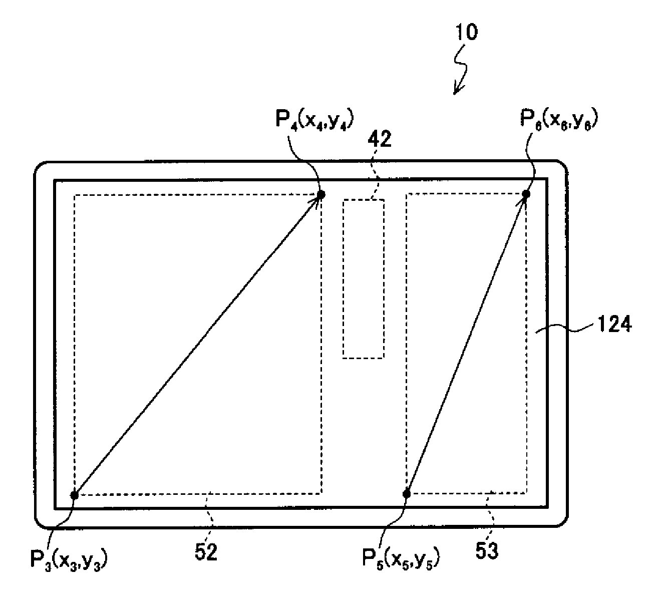 Touch panel input device, and image formation device