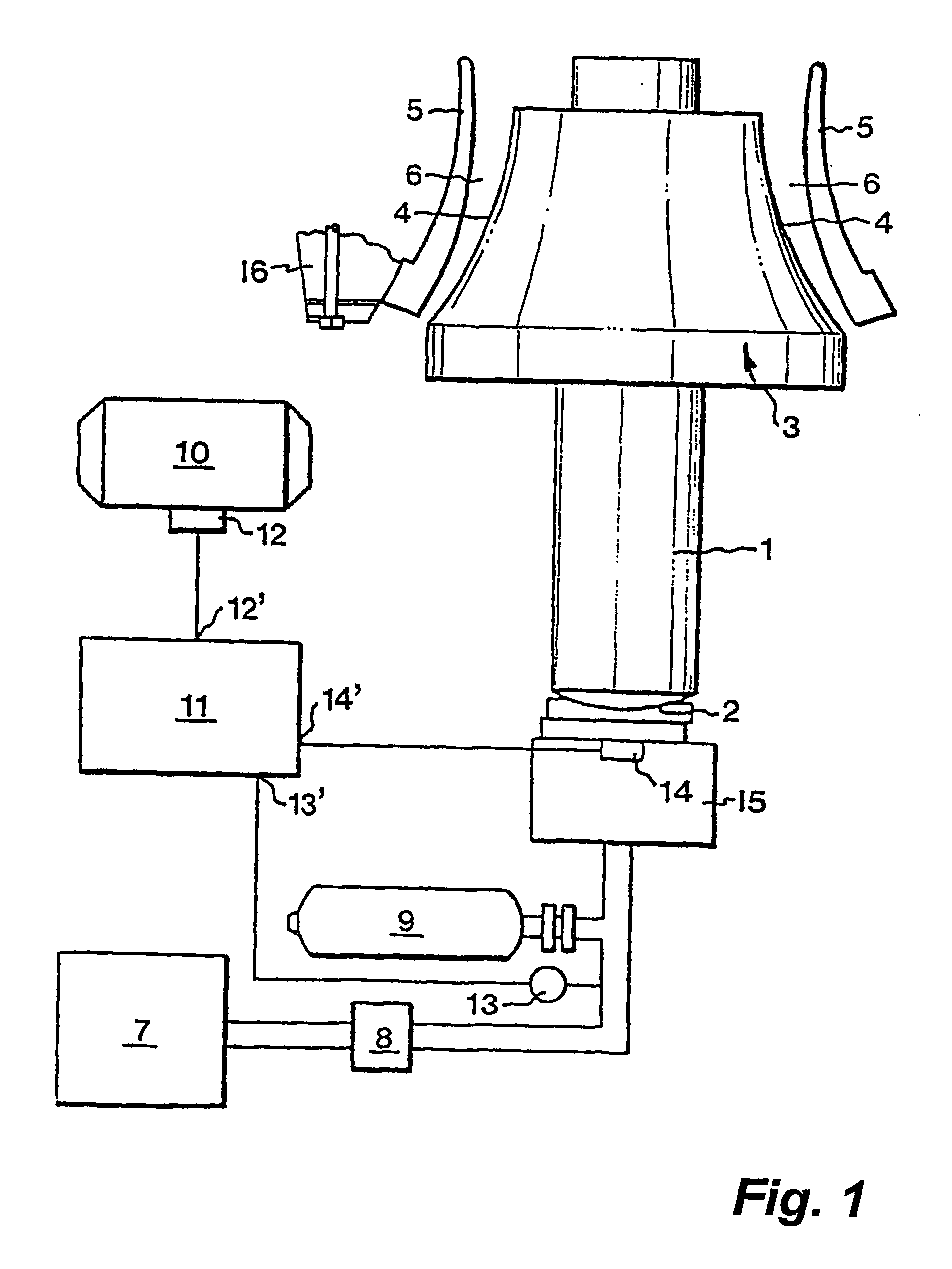 Method and control system for starting crushing in a gyratory crusher
