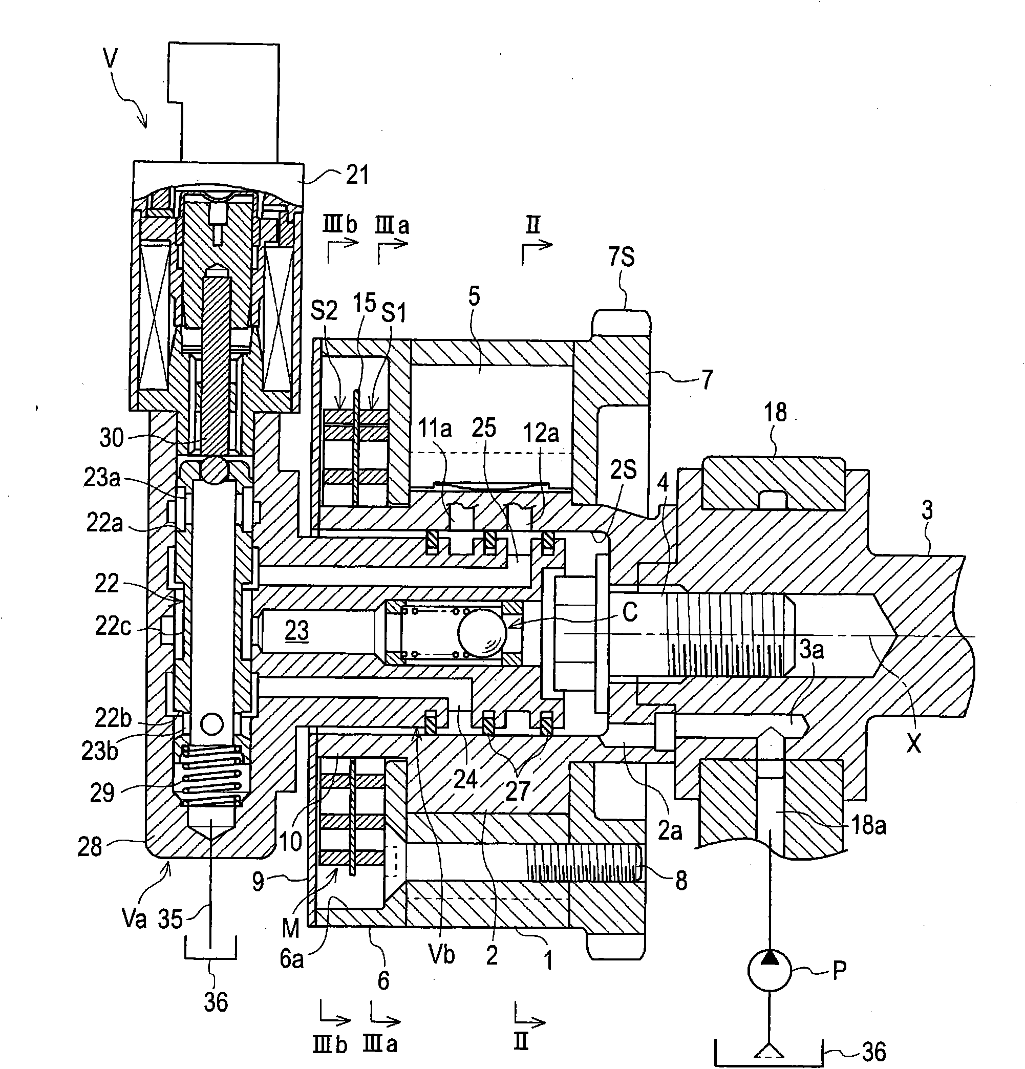 Valve opening/closing timing control device