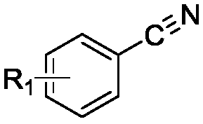 Method for synthesizing thiobenzamide derivative through CO2 regulation and control of substituted benzonitrile