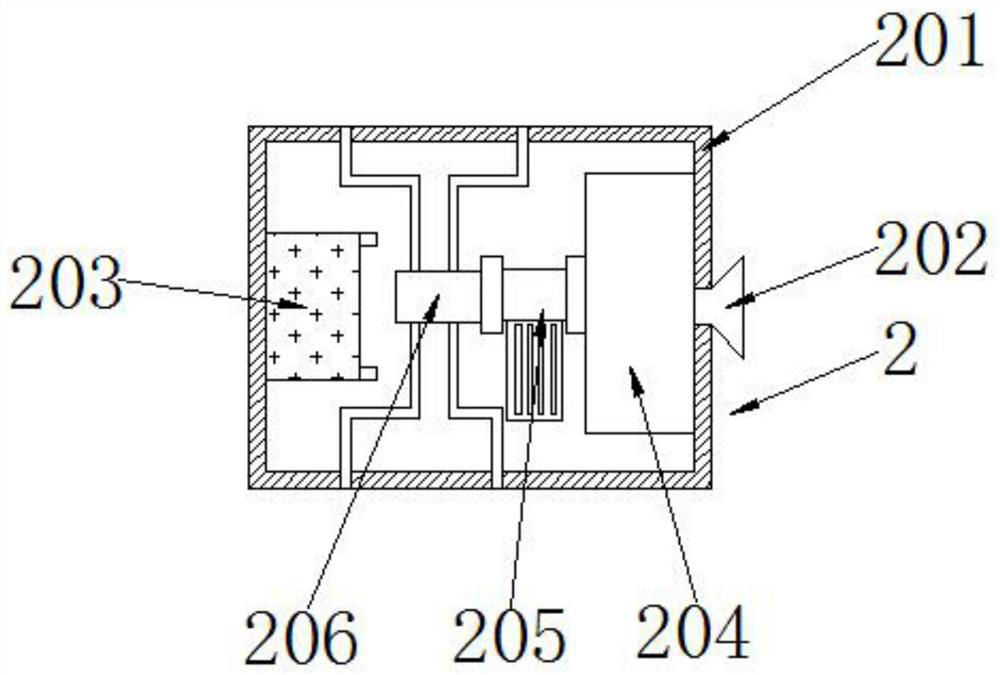 A municipal engineering cable laying auxiliary device