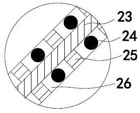 A round table type anti-wind and wave net cage