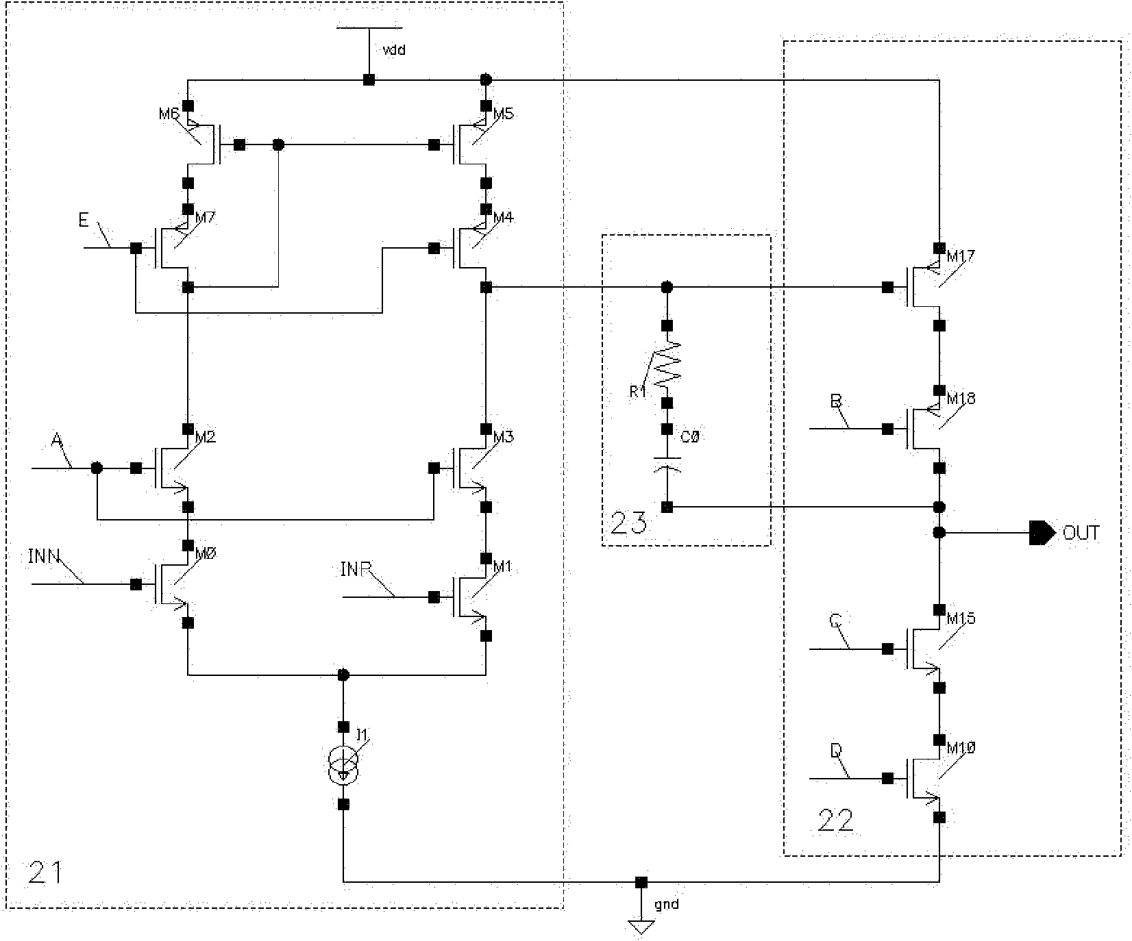 LDO constant voltage control circuit