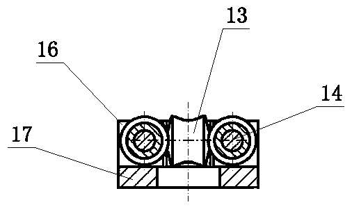 Tension-adjustment dual-roller-set correction packing box