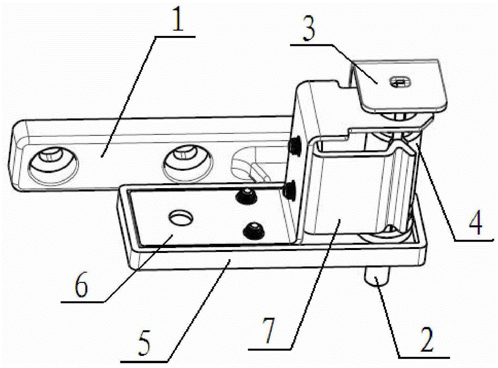 A refrigerator door closer