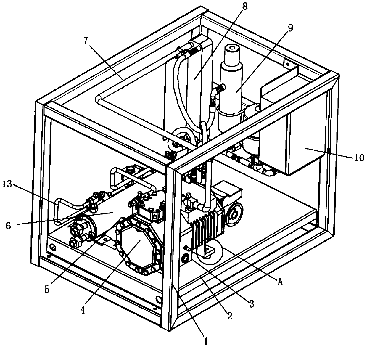 Intelligent temperature control oil saving system