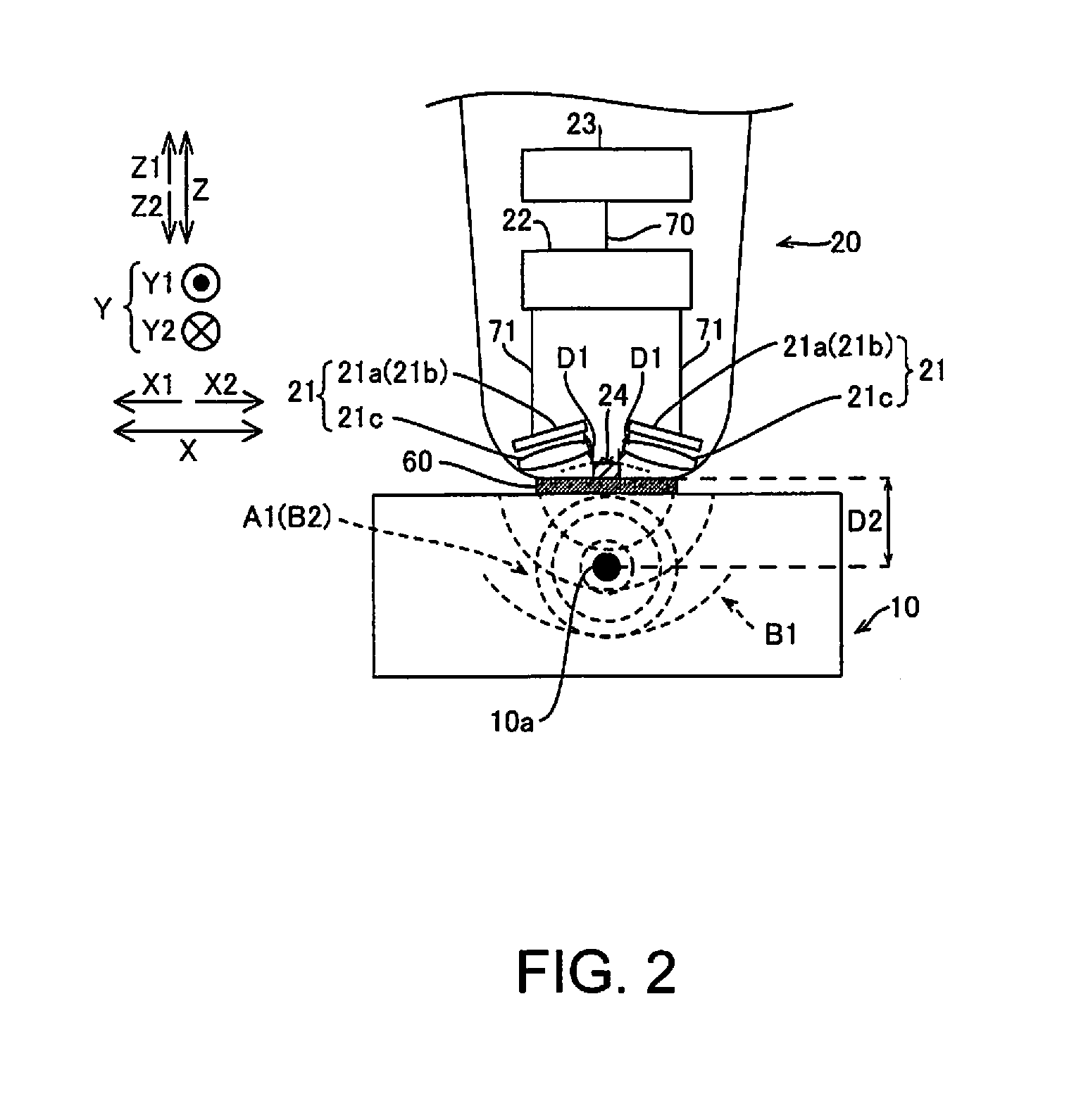 Photoacoustic imaging device