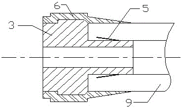Two-way pipe joint and two-way pipe joint assembly