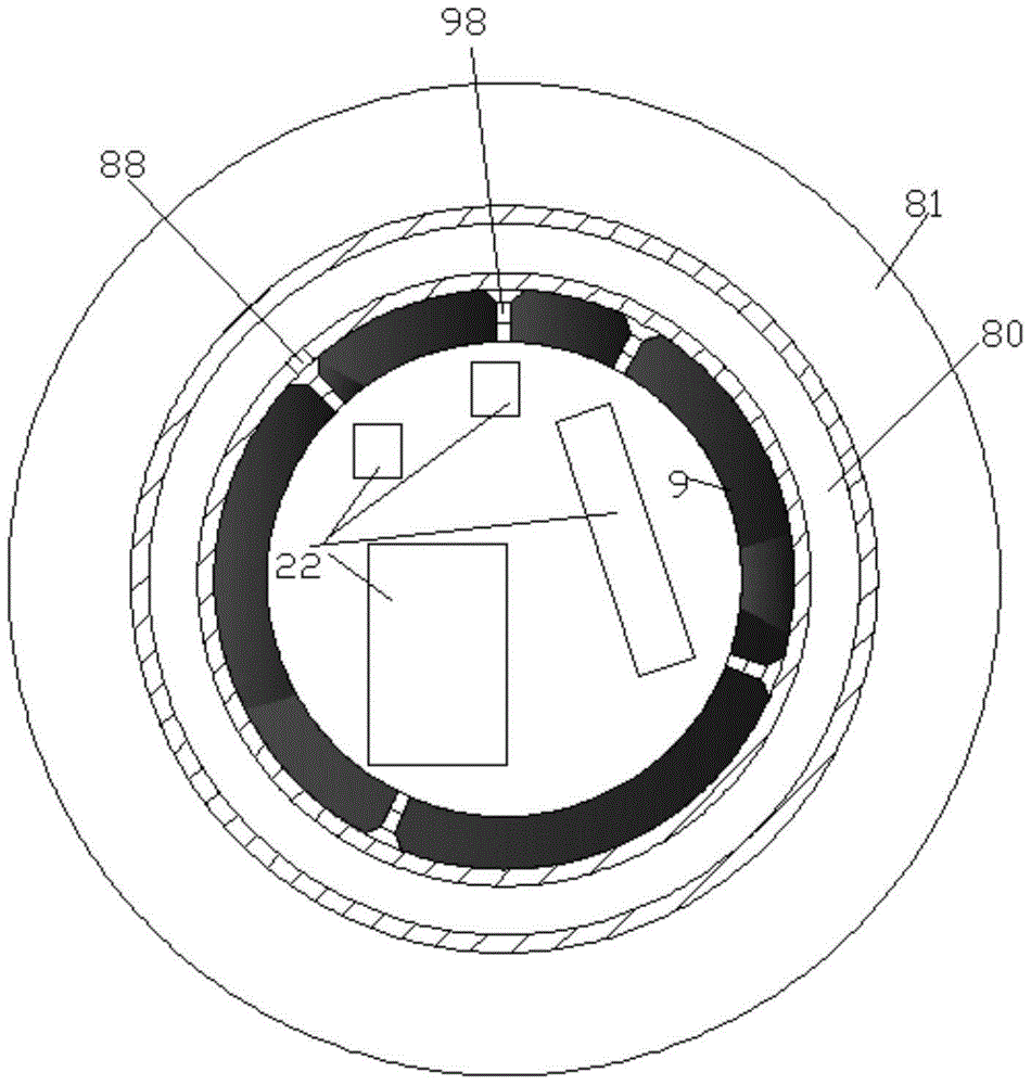 Electric cabinet capable of effectively cooling electric device