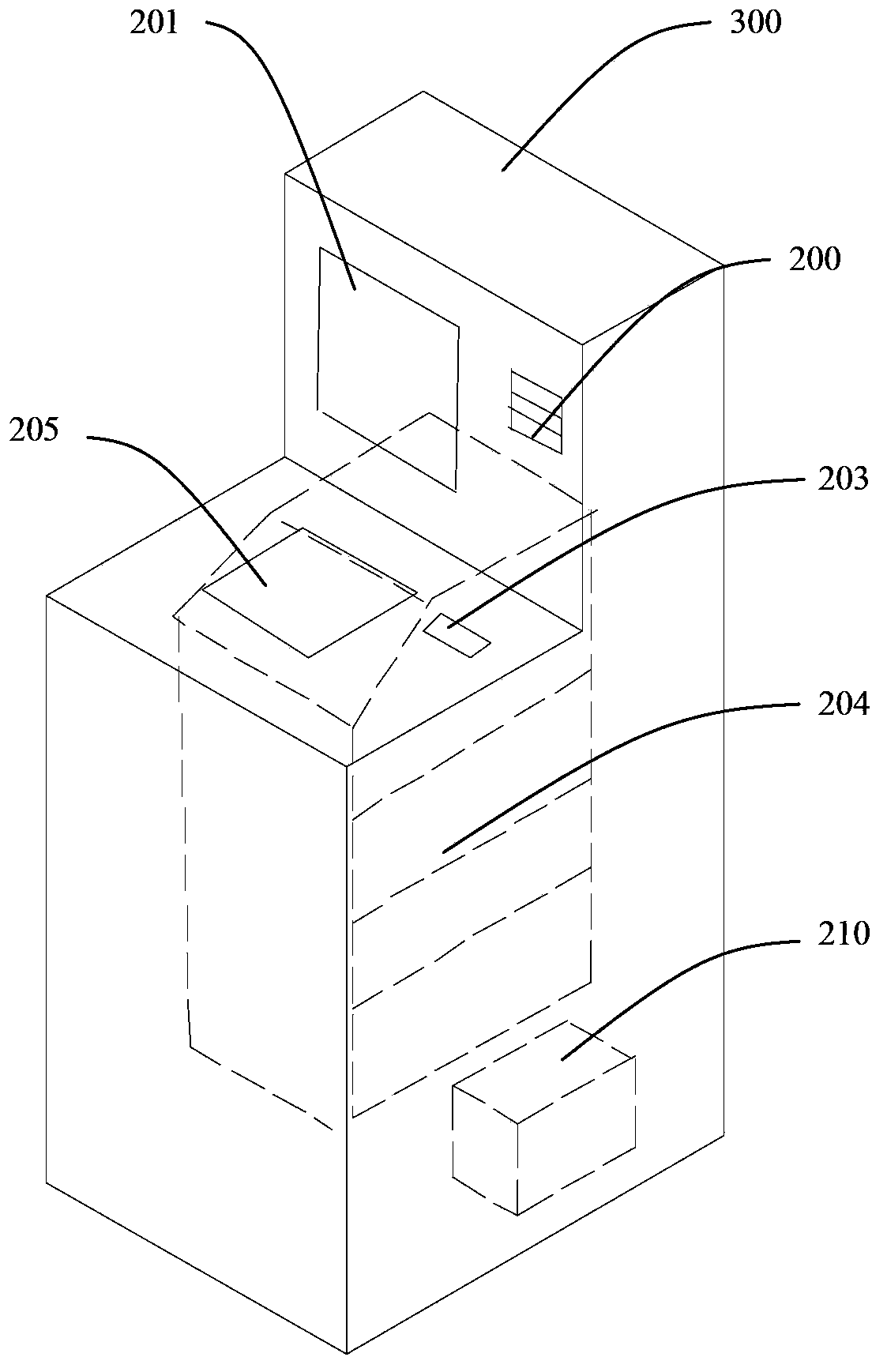 Financial self-service equipment and impeller type paper money separating device