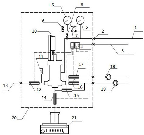 Device for evaluating filtration performance of drilling fluid on line