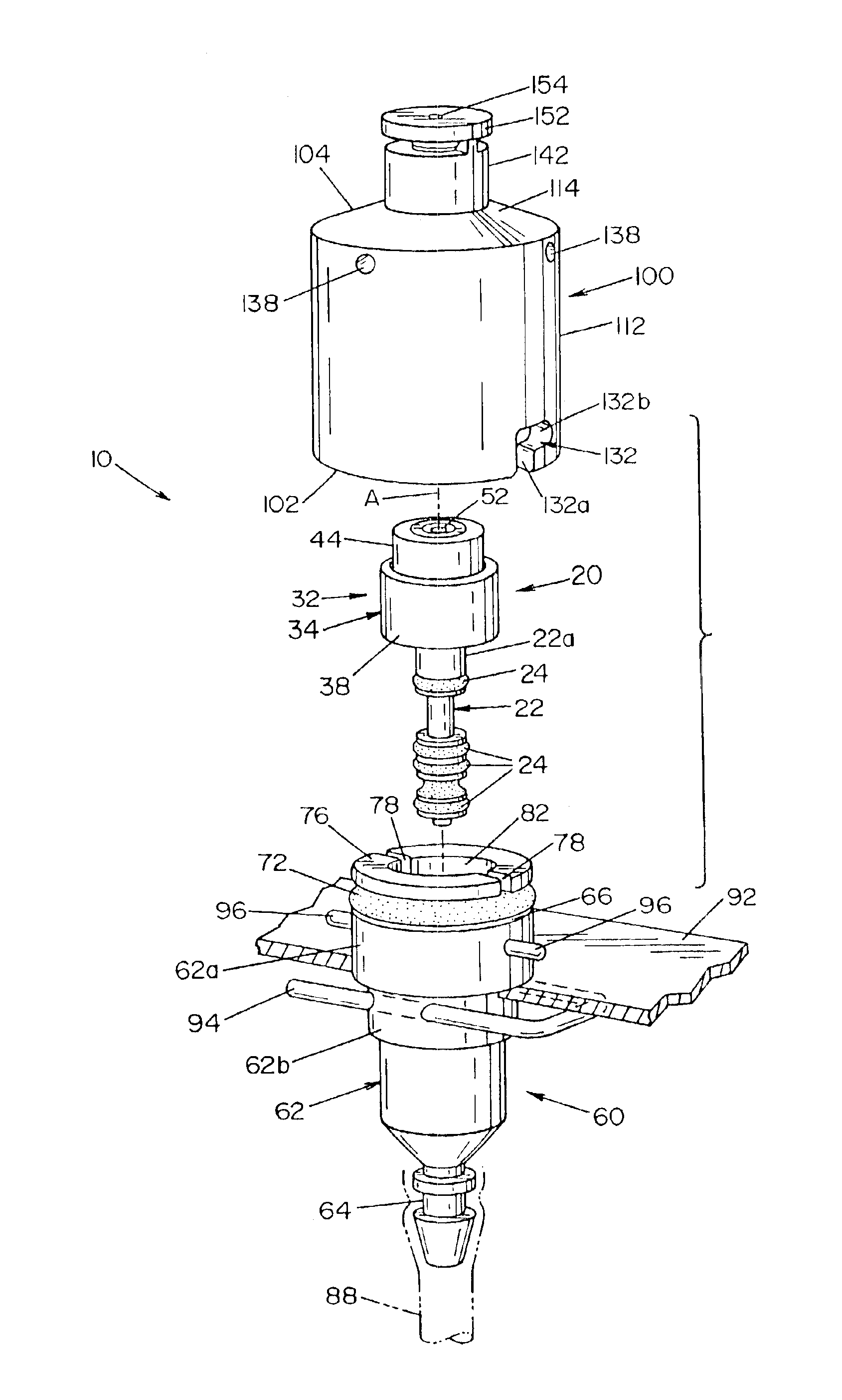 Valve holding fixture for automated reprocessor