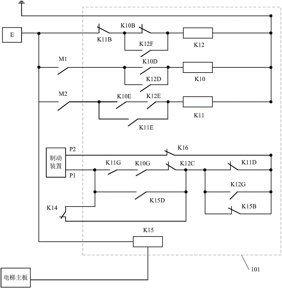 Accidental car movement protection circuit and method