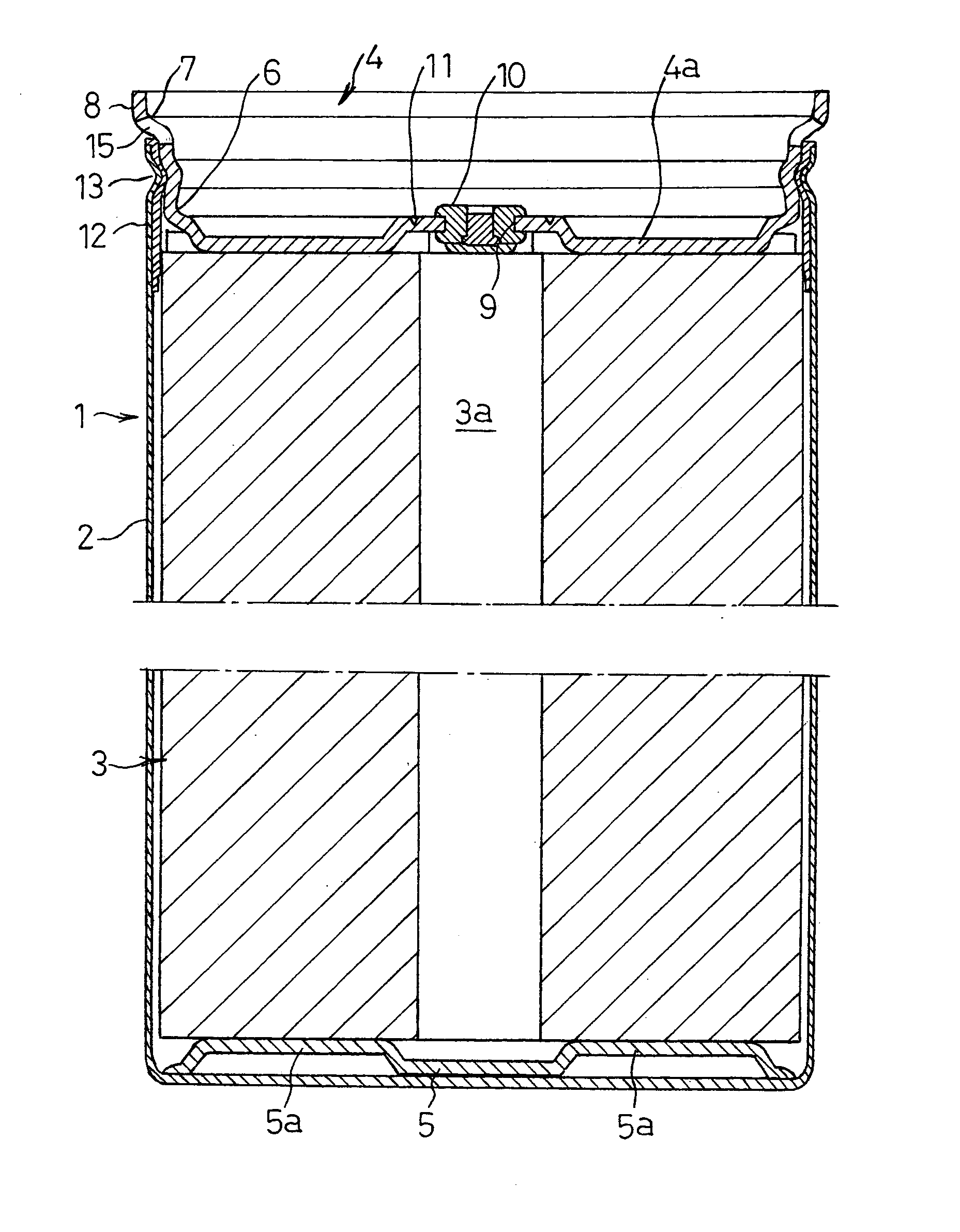 Battery and battery assembly