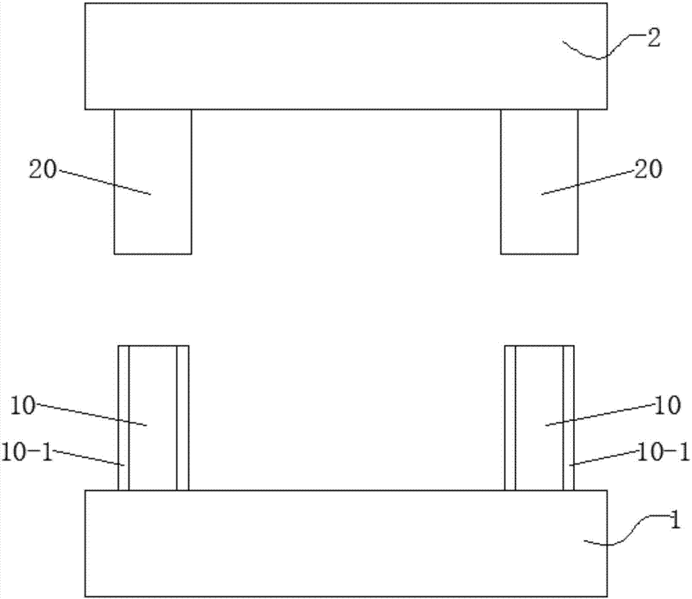 Stamping die guiding and positioning mechanism