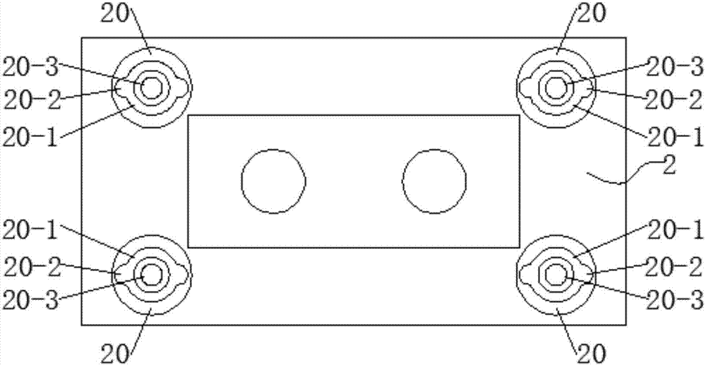 Stamping die guiding and positioning mechanism