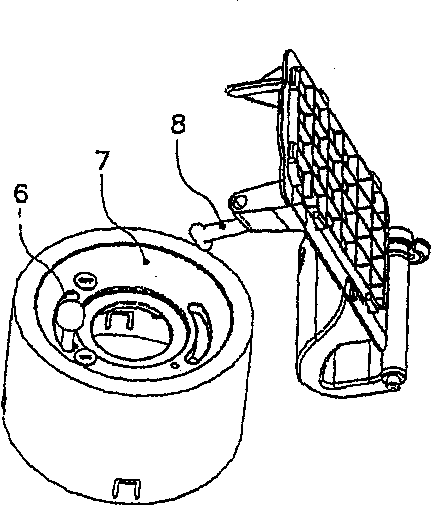 Lock system of closure strucrure for fuel-tank filler pipe