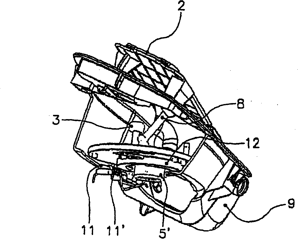 Lock system of closure strucrure for fuel-tank filler pipe