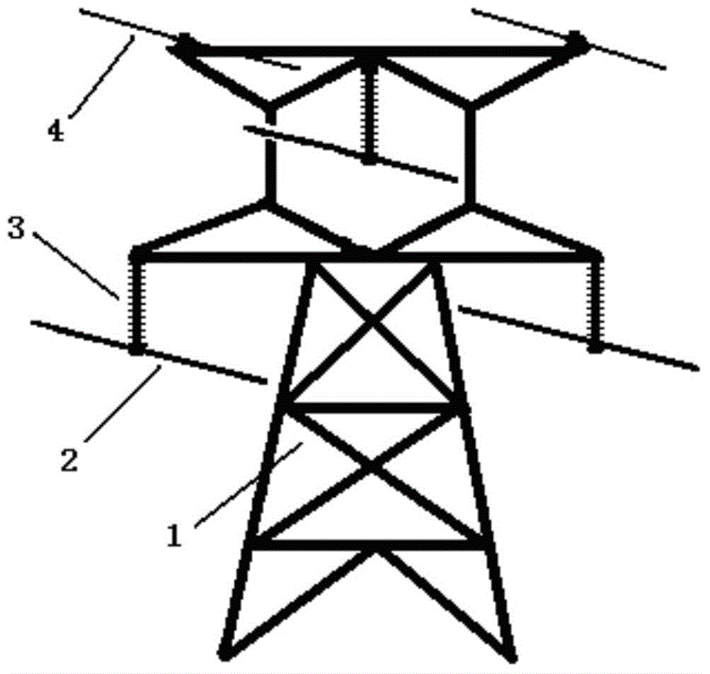 Full-coverage-type lightning protection device for overhead transmission lines
