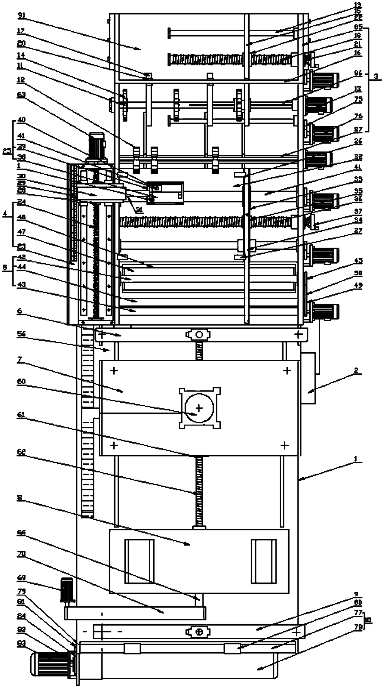 An automatic transformer insulation piece adhesive processing device