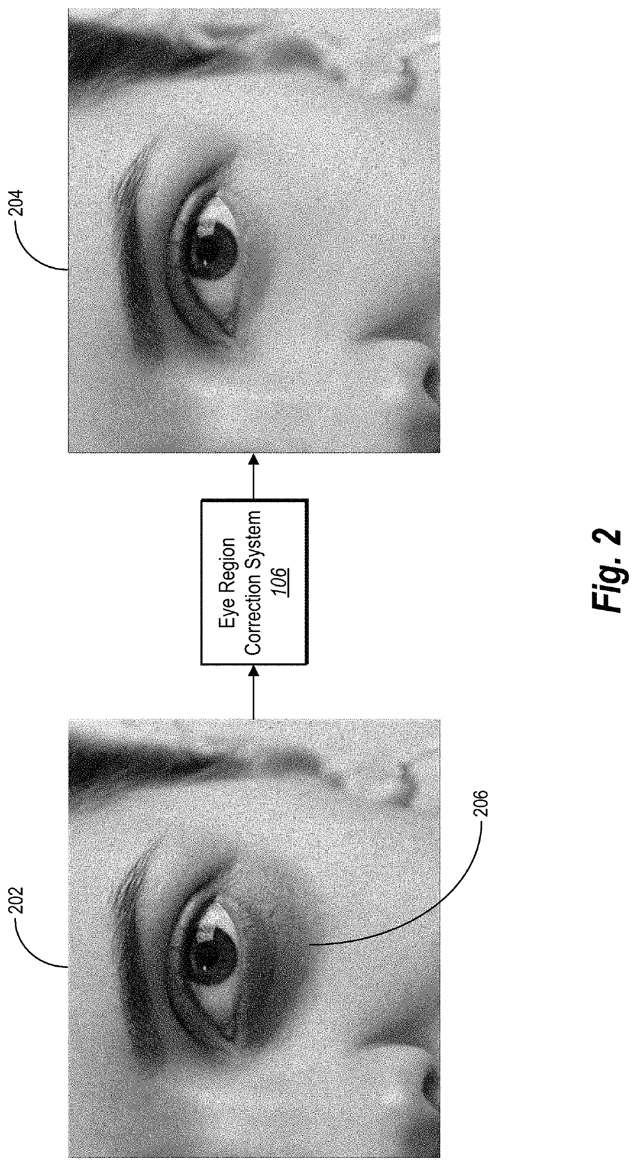 Automatically correcting eye region artifacts in digital images portraying faces