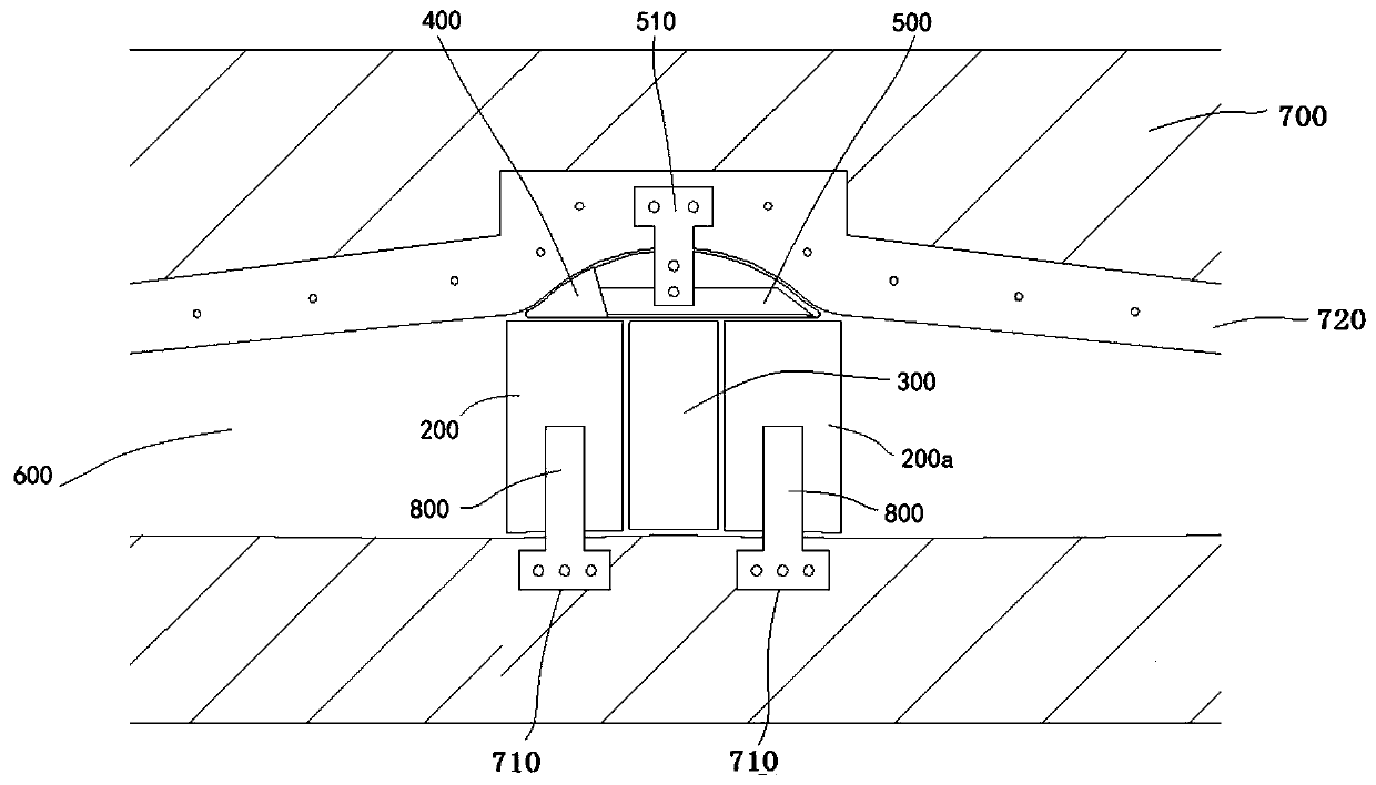 Integrated forming mold for main beam box body structure of unmanned aerial vehicle