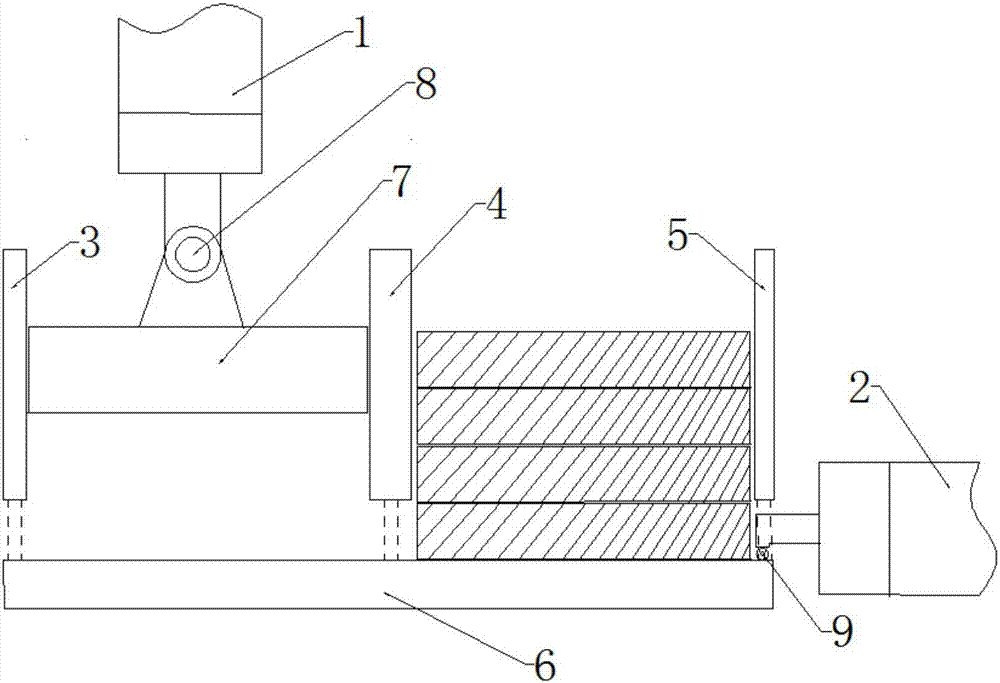 Design method for flattening aluminum alloy thin plate