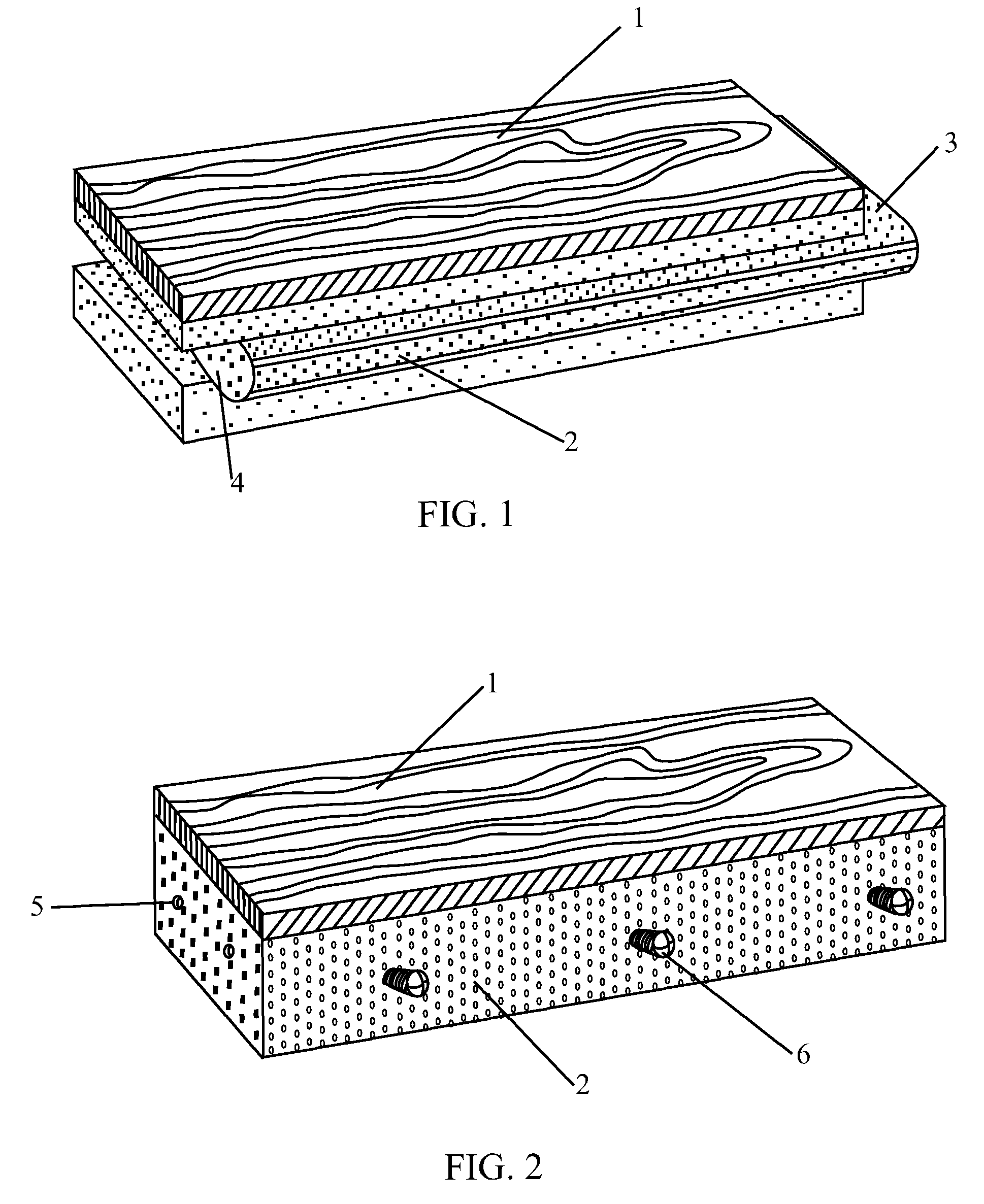 Compound flooring and manufacturing method thereof