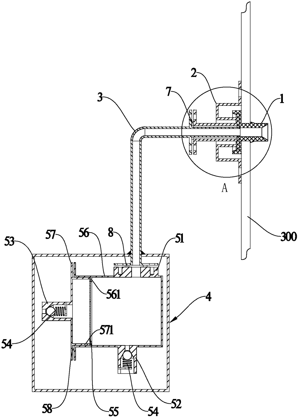 Overload connection joint mechanism