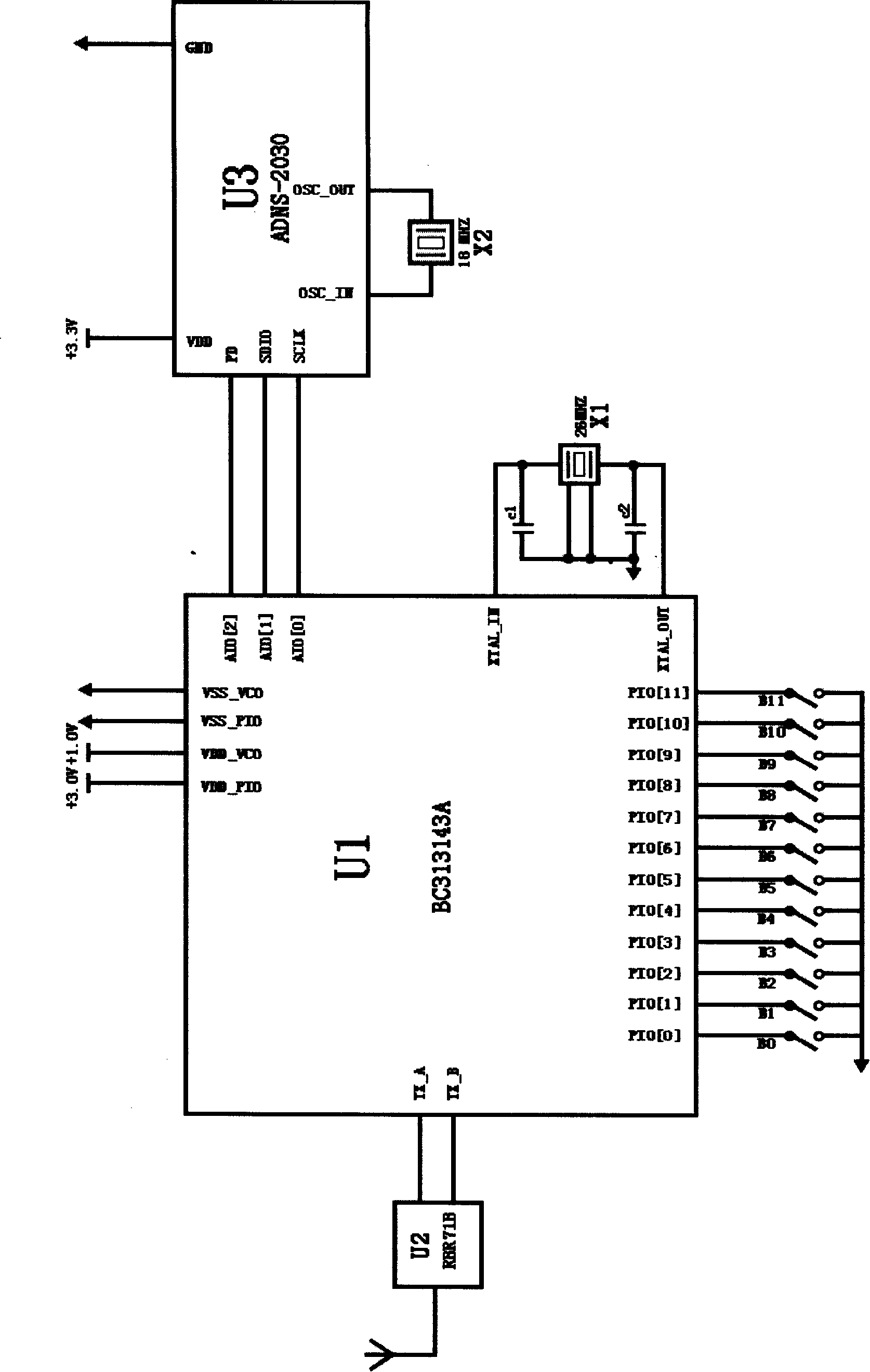 Wireless human-computer interactive device