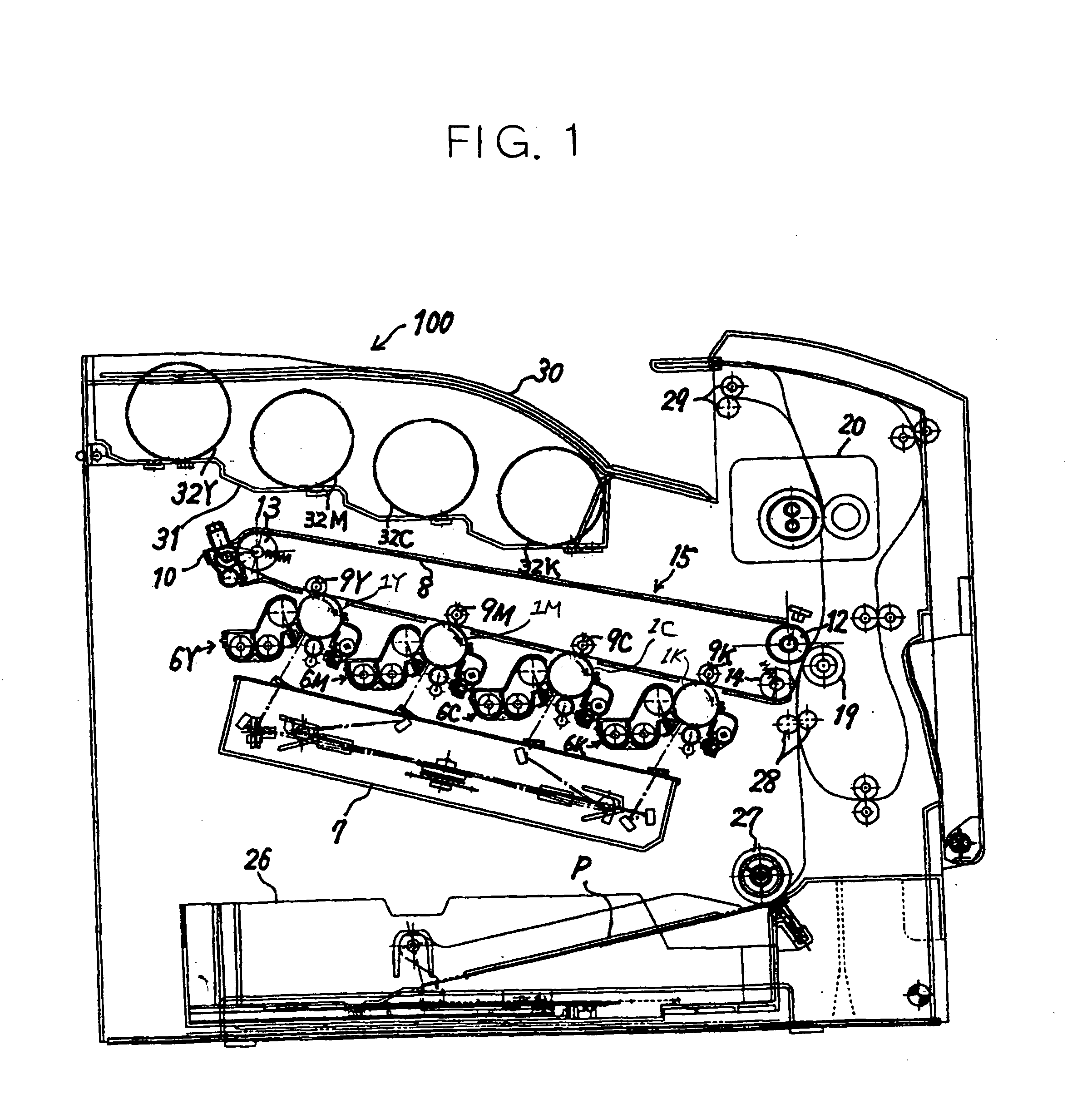 Image forming apparatus using a toner container and a process cartridge
