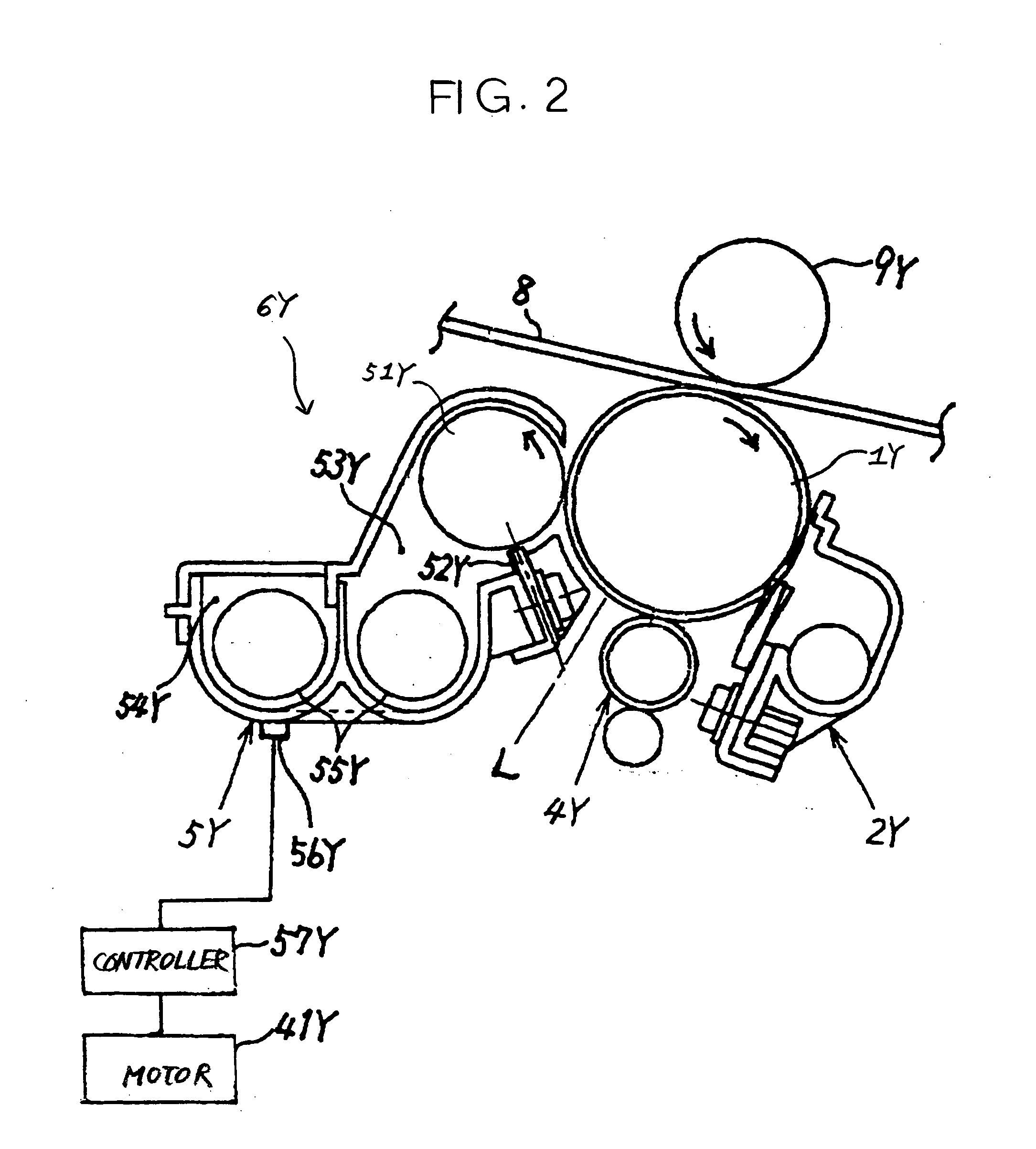 Image forming apparatus using a toner container and a process cartridge