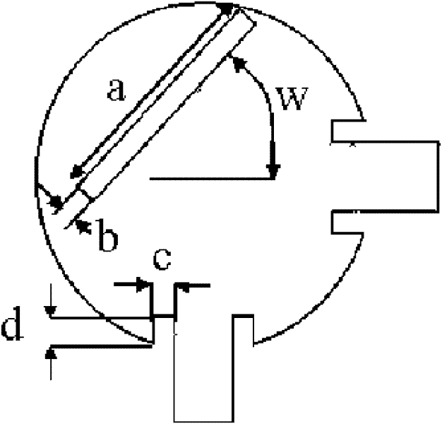 Micro-strip double-mode band-pass filter