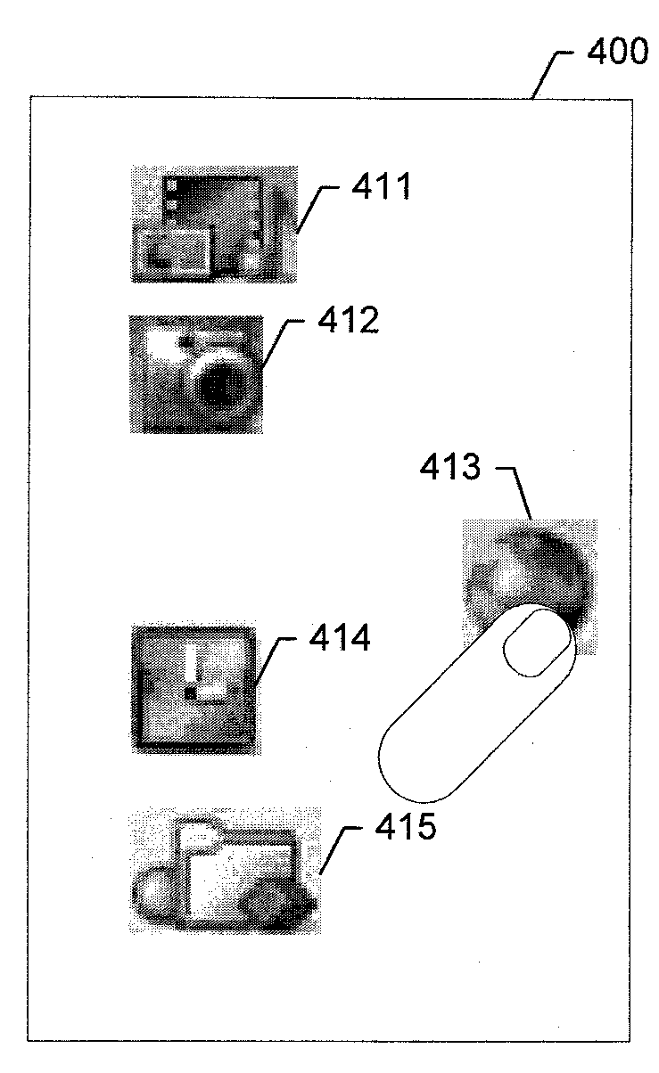Apparatus, method and computer program product for moving controls on a touchscreen