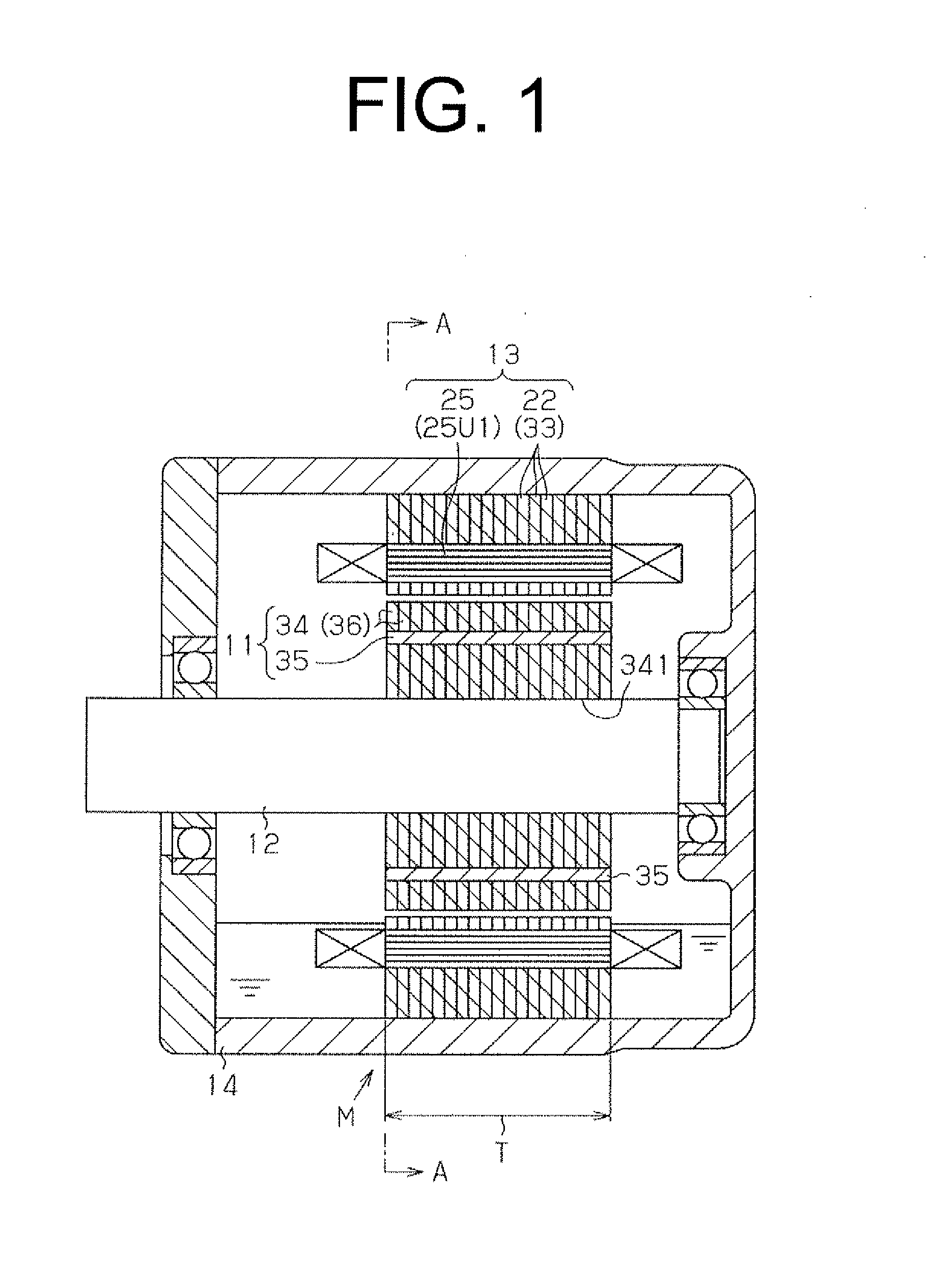 Stator of rotary electric machine