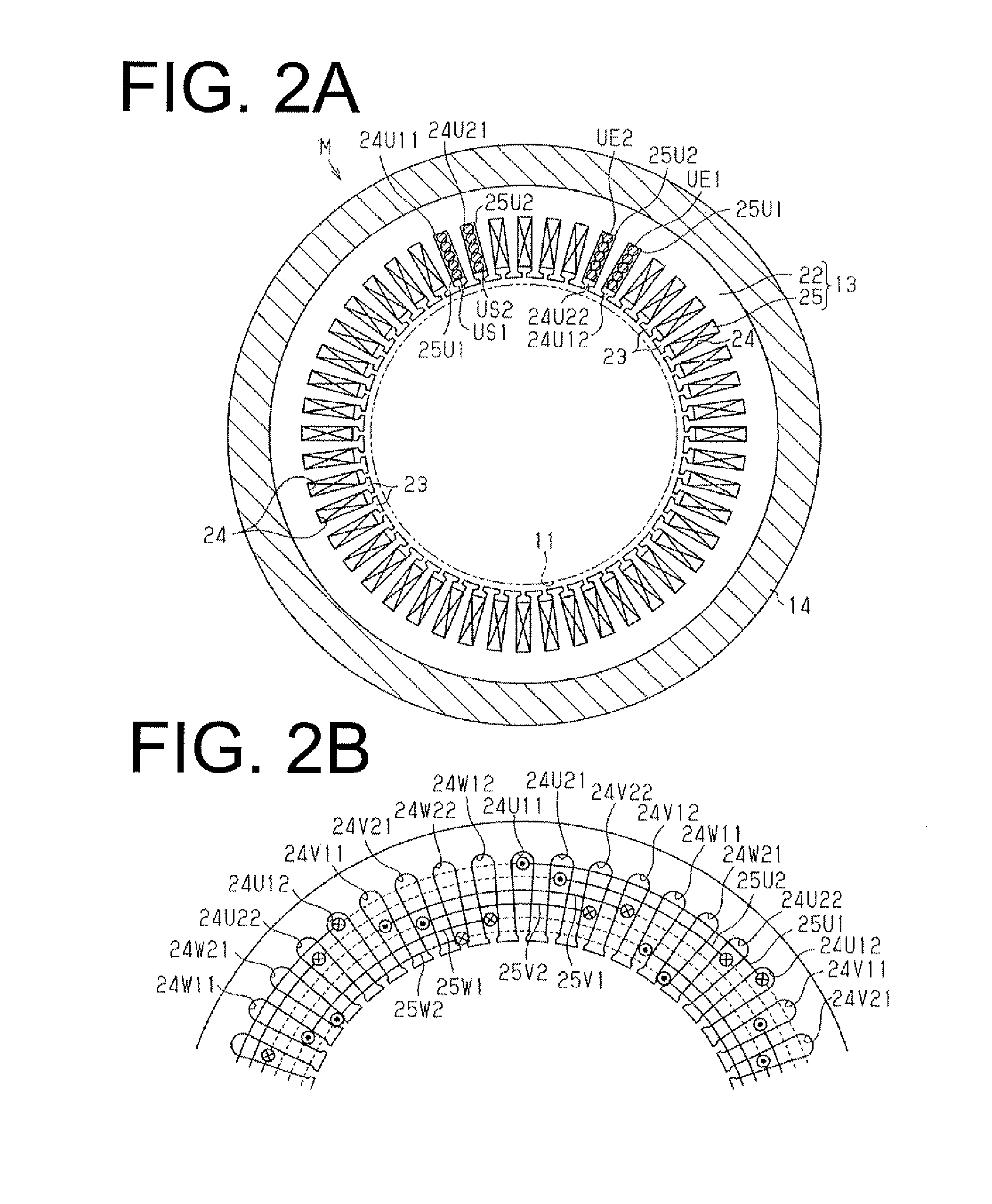 Stator of rotary electric machine