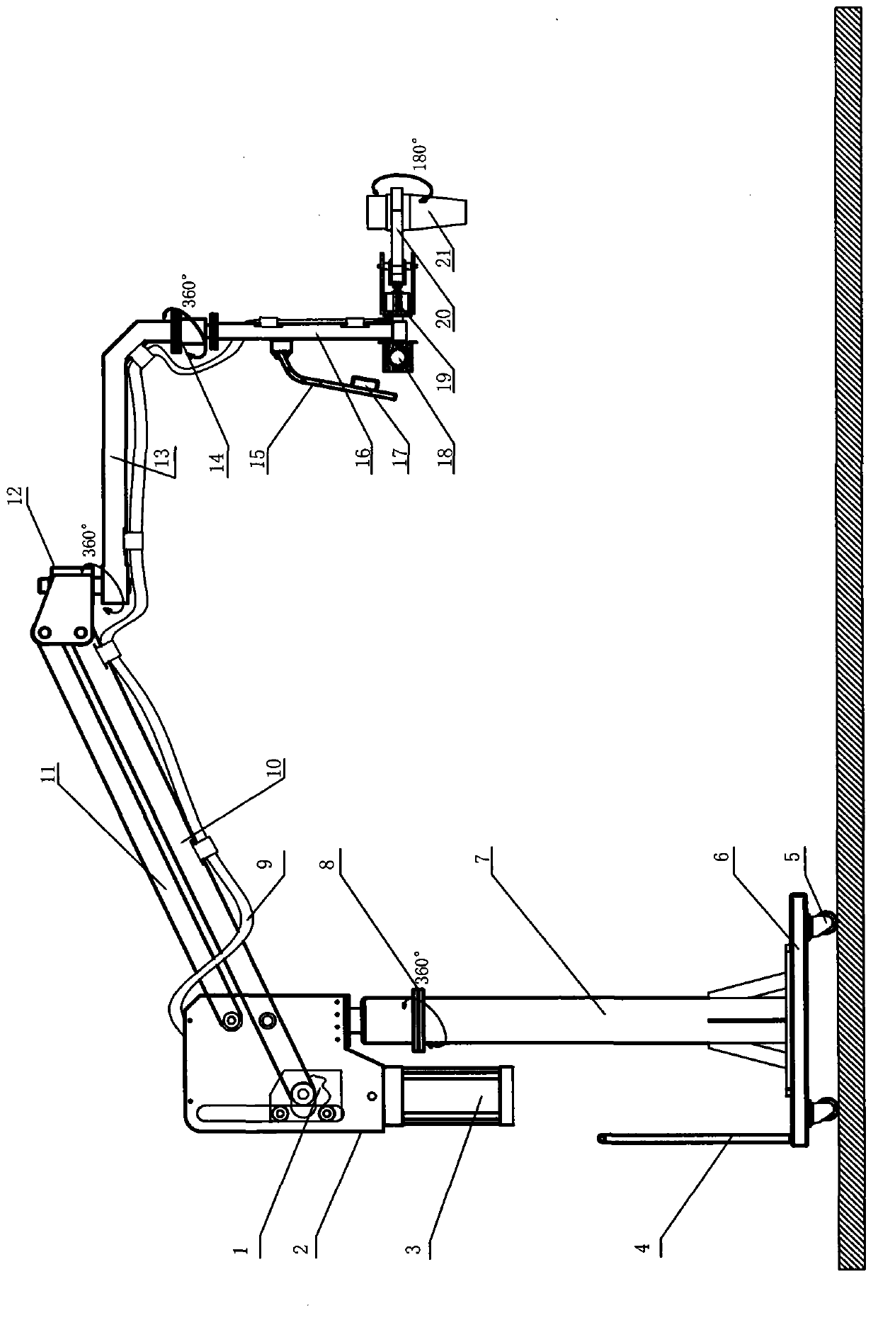 Constant pressure control assisted manipulator