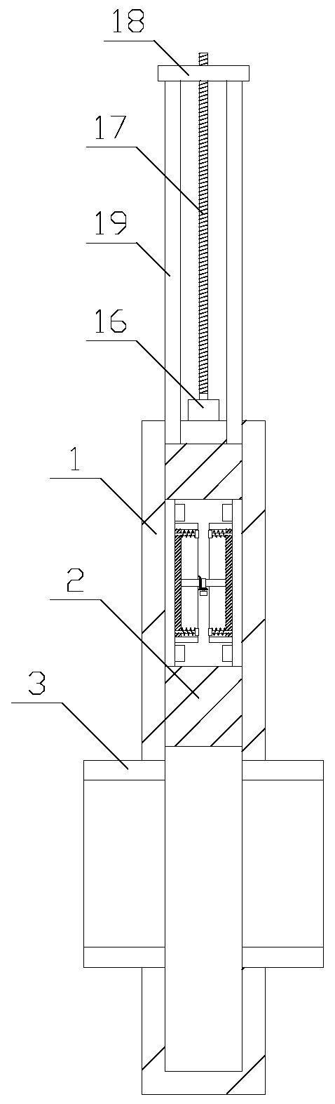 On-off device with anti-freezing function for tap water pipeline transportation