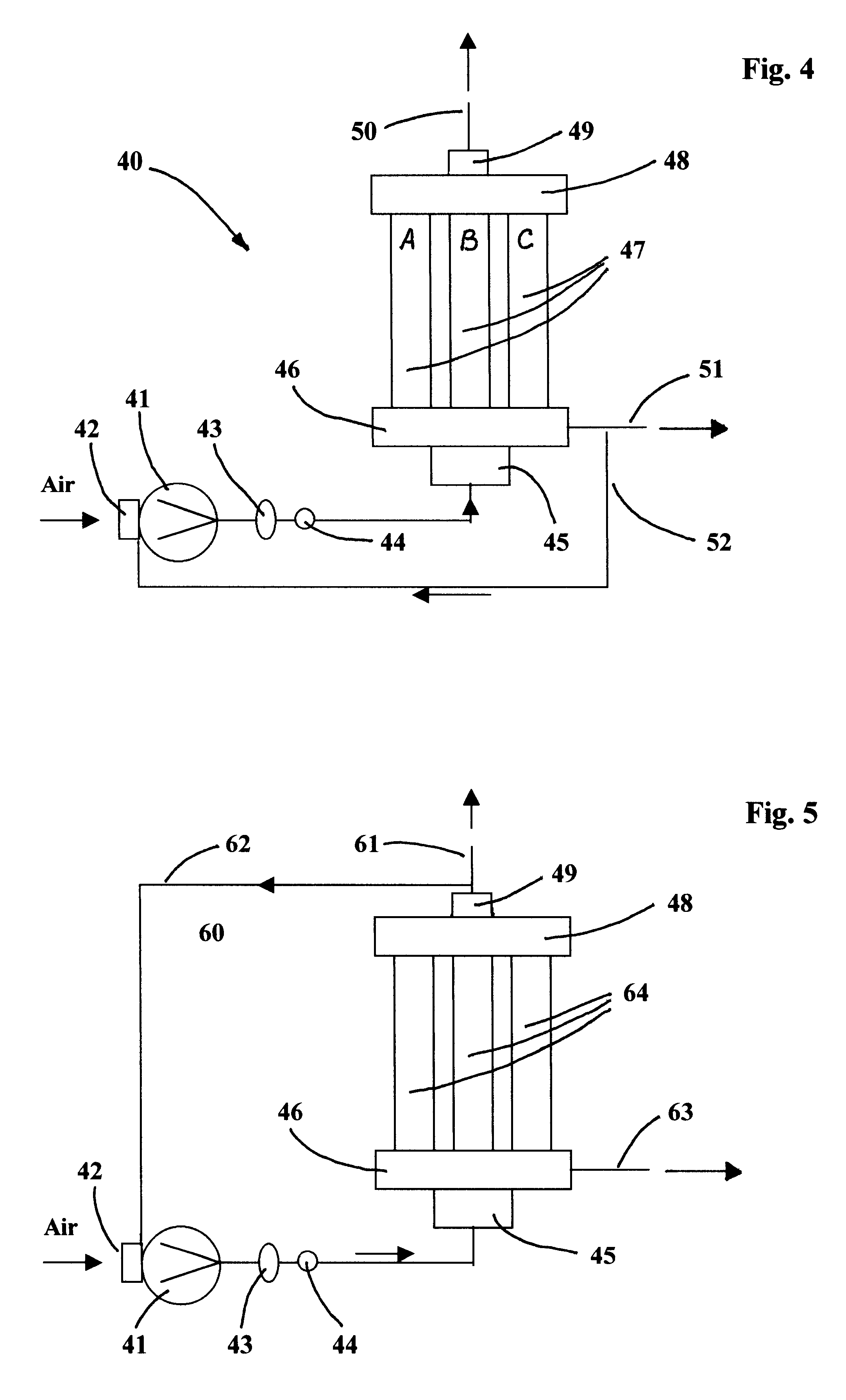 Hypoxic fire prevention and fire suppression systems for computer cabinets and fire-hazardous industrial containers