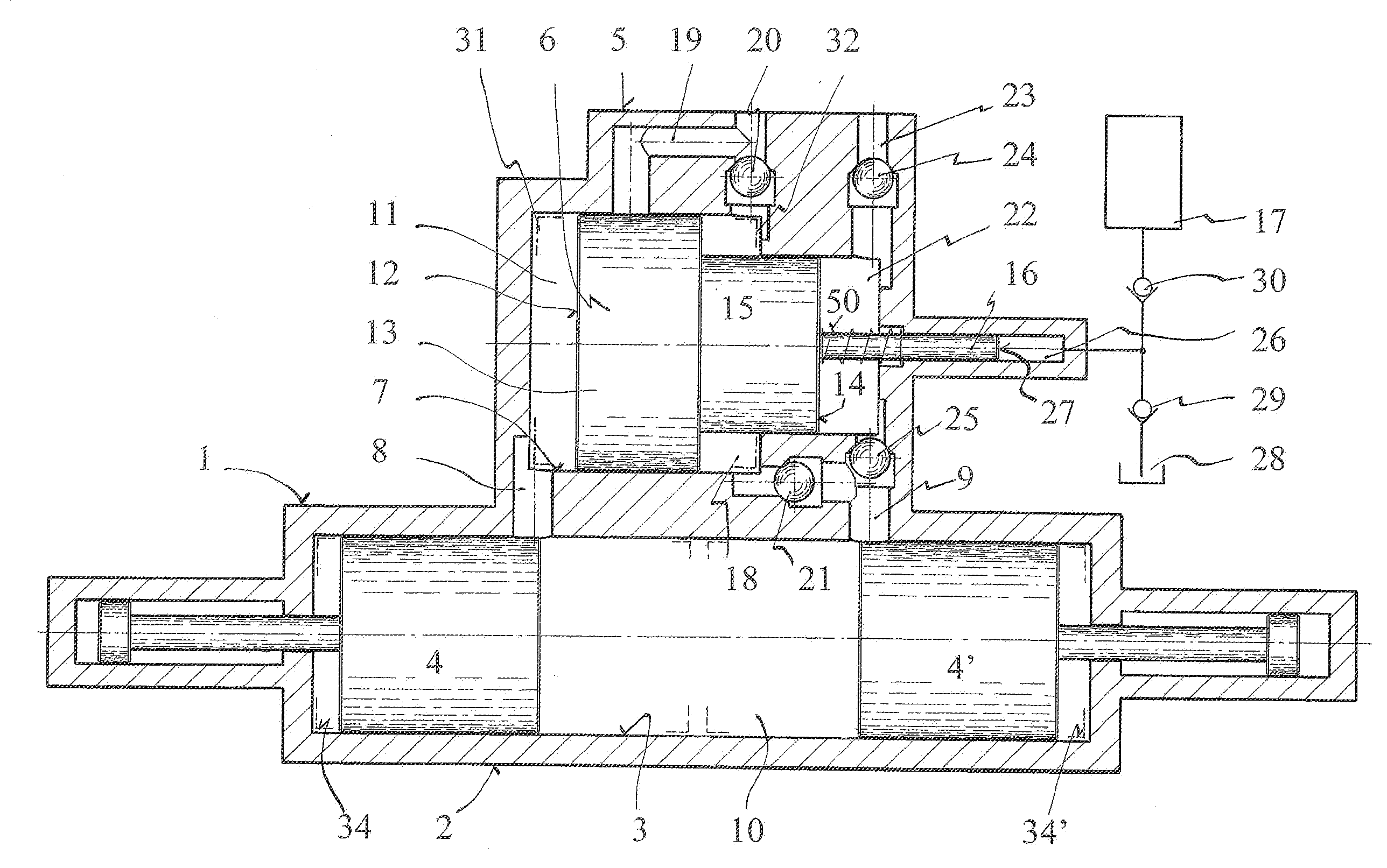 Reciprocating Exhaust Mechanism for Energy Recuperation and Gas Recirculation