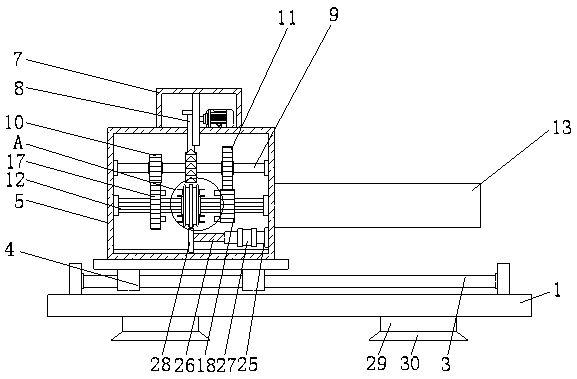 Cable pay-off device for communication maintenance