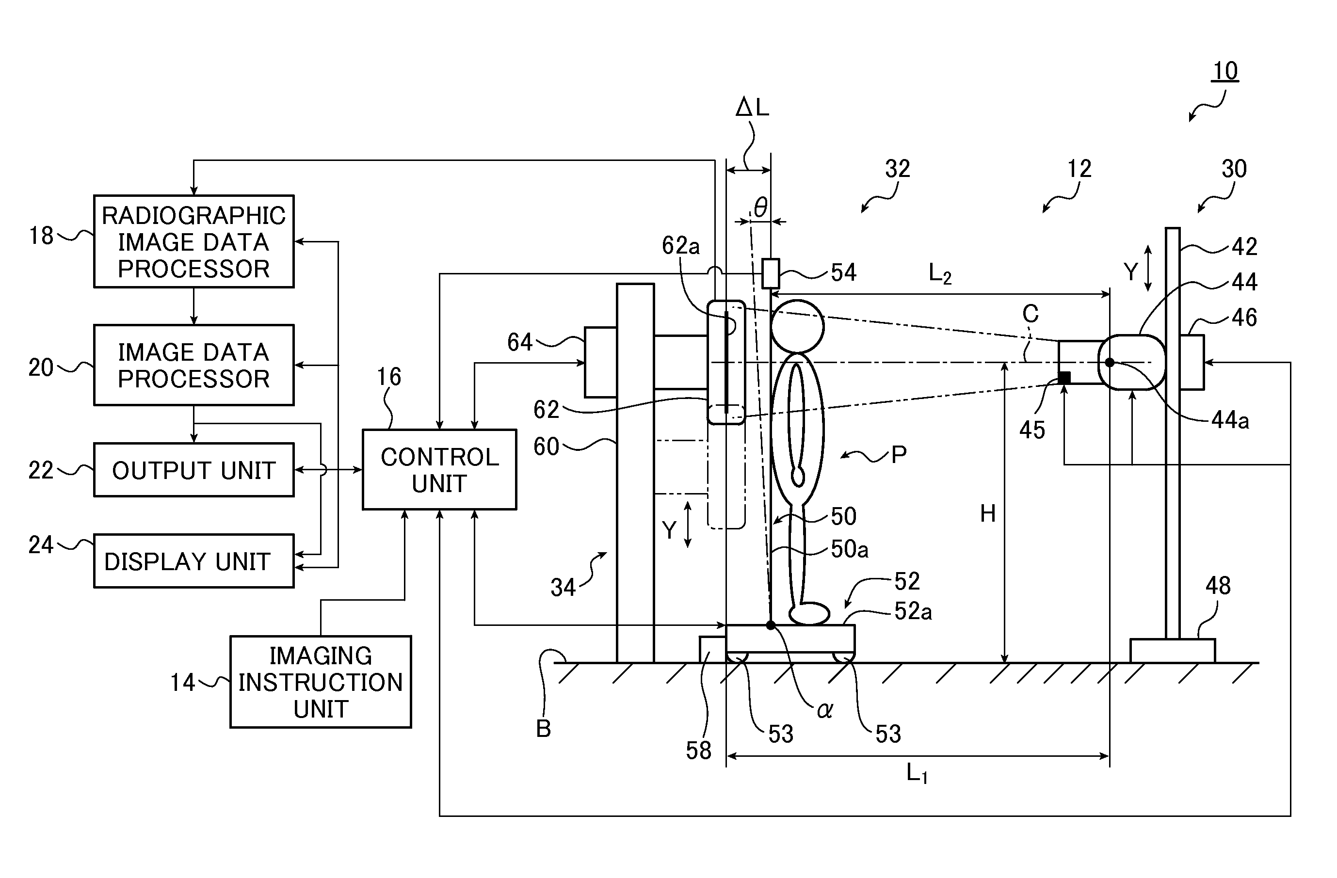 Radiographic imaging system and radiographic imaging method